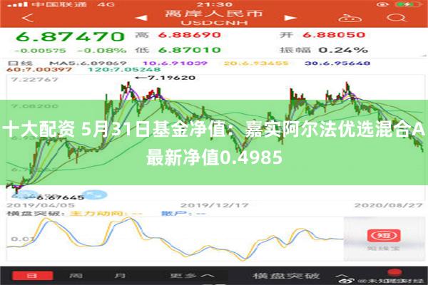 十大配资 5月31日基金净值：嘉实阿尔法优选混合A最新净值0.4985