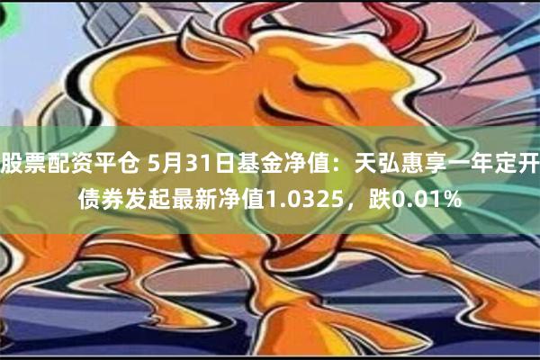 股票配资平仓 5月31日基金净值：天弘惠享一年定开债券发起最新净值1.0325，跌0.01%