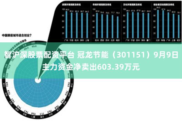 智沪深股票配资平台 冠龙节能（301151）9月9日主力资金净卖出603.39万元